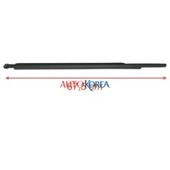 Toyota Çıta Cam Sıyırıcı Fitil Hılux Revo 15-21 Dış Arkasol (Siyah) 68230-0K010