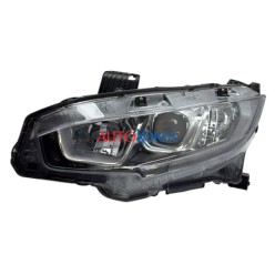 Honda Far Cıvıc 16-21 Sol (Ledsiz/Sedan/Hatchback/Motor Üstünde) 33150-TET-H01-LEDSİZ
