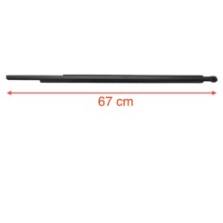 Toyota Çıta Cam Sıyırıcı Fitil Hılux Revo 15-21 Dış Arkasağ (Siyah) 68180-0K010