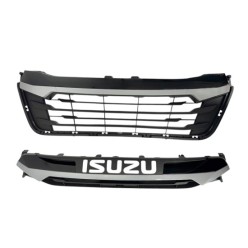 Isuzu Panjur D-max 22-24 Ön (Siyah/Gri) UNI-26368