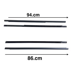 Mıtsubıshı Çıta Cam Sıyırıcı Fitil Lancer 99-05 Ön/Arka Sol/Sağ(Set) UNI-90537