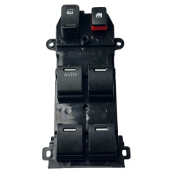 Honda Düğme Cam Açma Crv 07-12/Jazz 09-14 Ön Sol (Dörtlü) (Tek Auto) 35750-SWA-G01